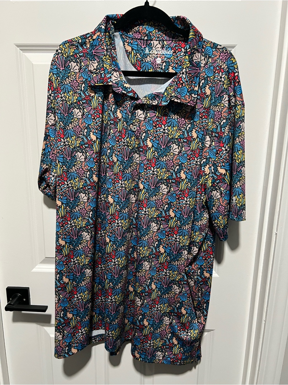 Chubbies Men’s Multicolor Patterned Button-Up Shirt - Picture 2 of 2